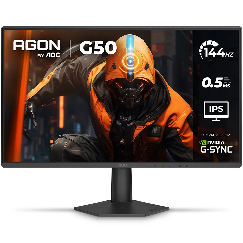 Monitor Gamer AOC AGON G50 24G50F 24 polegadas 144Hz IPS