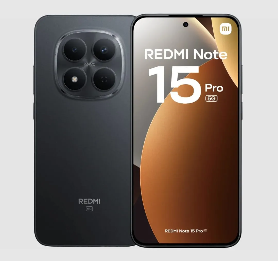 Xiaomi Redmi Note 15 Pro 5G 256GB 8GB RAM Global Preto