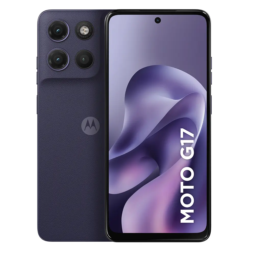 Motorola Moto G17 4G 256GB 4GB RAM + 8GB RAM Boost Roxo